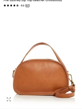 Madewell Sydney Zip Top Bag